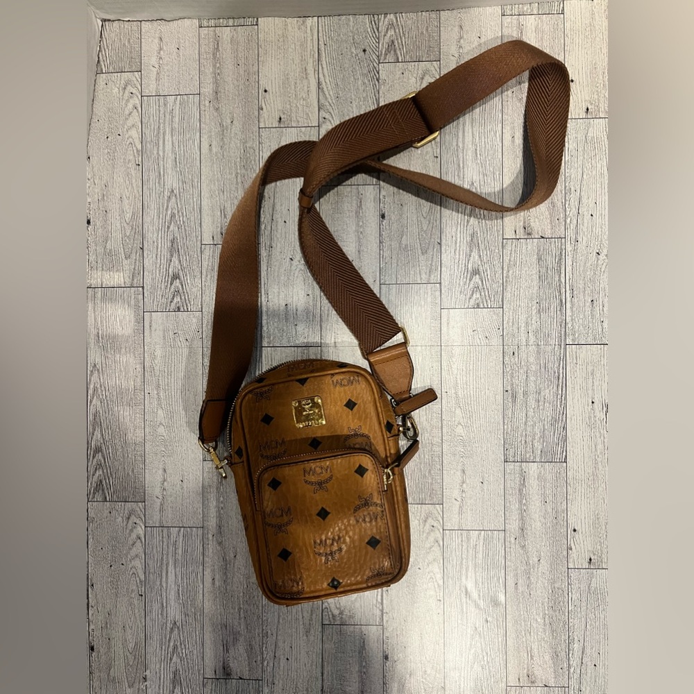 Authentic MCM Shoulder Camera Bag